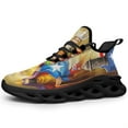 thumbnail image 1 of Coqui Frog Three Kings Christmas Puerto Rico Shoes Trail Running Shoe Non-Slip Breathable Comfortable Sneakers Black Size 13, 1 of 7