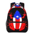 thumbnail image 1 of Coqui Puerto Rico Taino Plain Laptop Backpack Travel Bag Casual College Schoolbag Black Work Business Daypack Gift for Men Women, 1 of 5