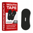 thumbnail image 1 of CorBreev Mouth Tape for Sleeping, Anti Snoring, CPAP Friendly - Pack of 40, 1 of 9
