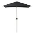 thumbnail image 1 of CorLiving 6.5ft x 6.5ft Square Durable Fabric Canopy Tilting Outdoor Umbrella with Steel Frame for Patio, Pool, Garden, and more, 1 of 8