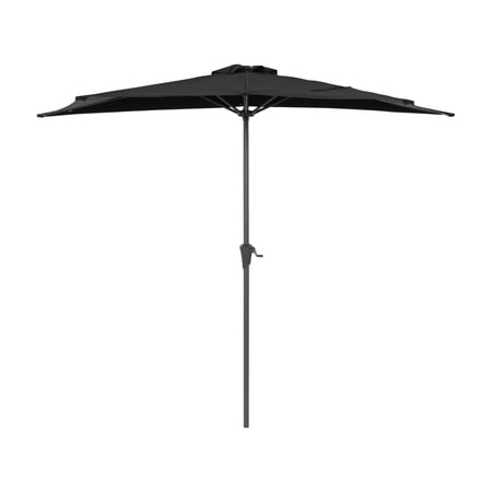 CorLiving 8.5Ft UV Resistant Half Umbrella
