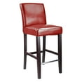 thumbnail image 1 of CorLiving Antonio Bar Height Barstool in Bonded Leather, 1 of 4
