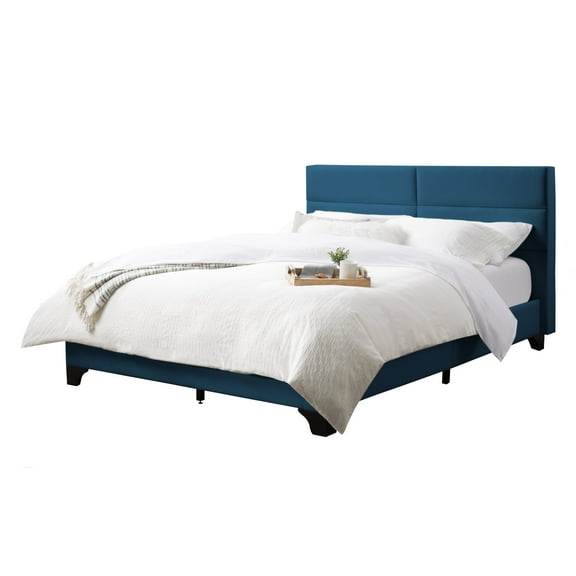 CorLiving Bellevue Wide-Rectangle Panel Bed and Frame, Queen