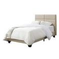 thumbnail image 1 of CorLiving Bellevue Wide-Rectangle Panel Bed and Frame, Twin, 1 of 10
