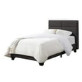 thumbnail image 1 of CorLiving Bellevue Wide-Rectangle Panel Bed and Frame, Twin, 1 of 10