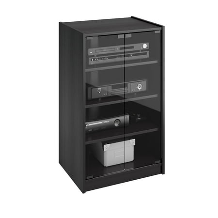 Sonax - TV Cabinet for Most Flat-Panel TVs - Ravenwood Black
