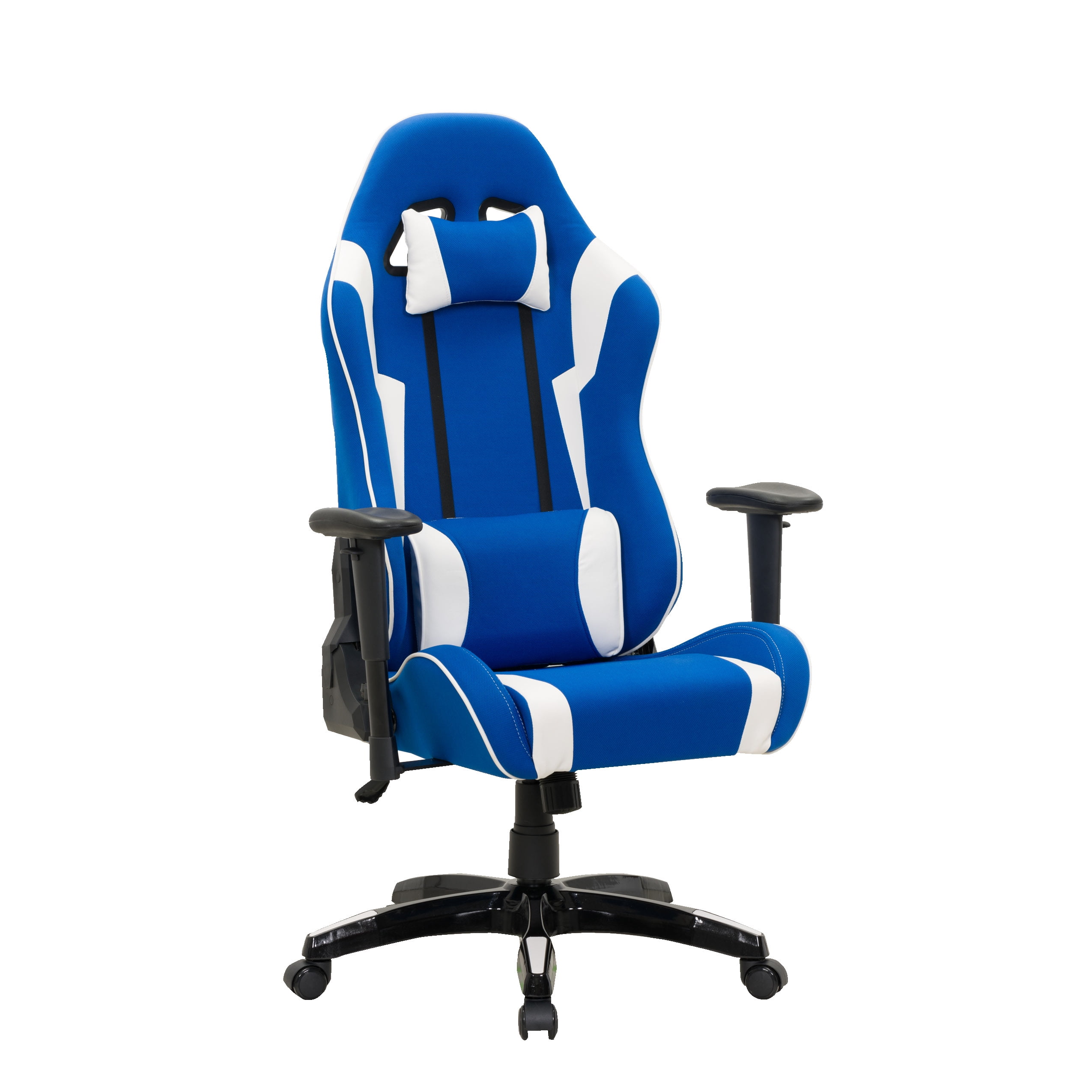 CorLiving High Back Adjustable Ergonomic Gaming Chair Blue