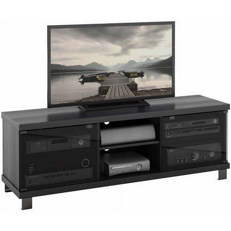 CorLiving - Holland TV Stand, for TVs up to 75" - Ravenwood Black