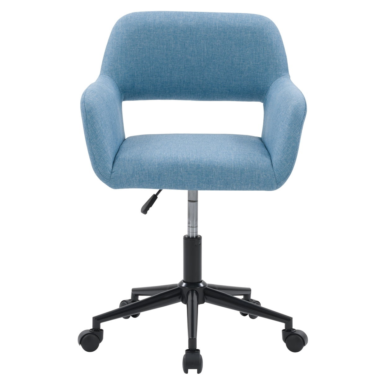 CorLiving Marlowe Fabric Upholstered Task Chair in Light Blue