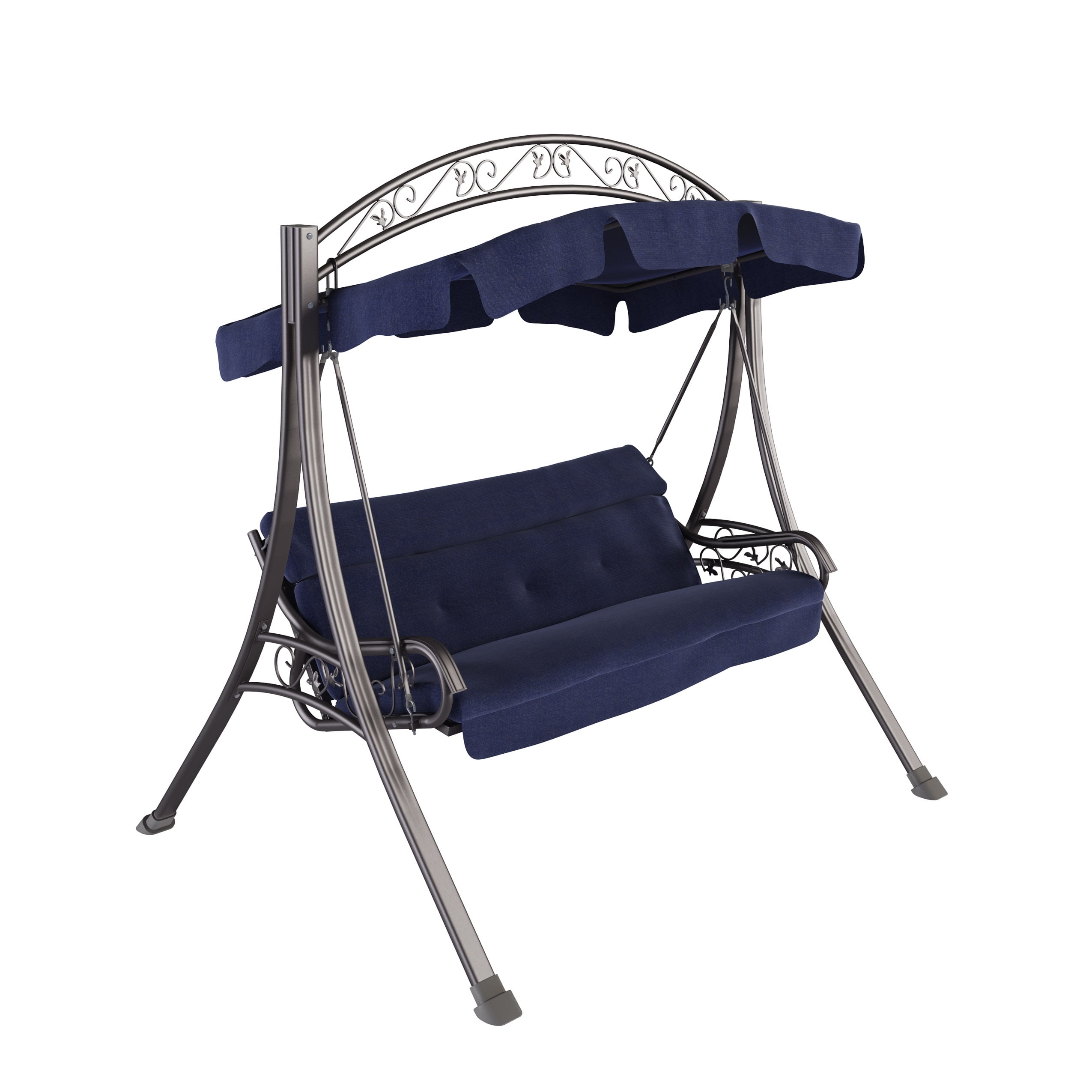Corliving nantucket patio swing with arched canopy sale