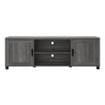 thumbnail image 1 of CorLiving Virlomi Contemporary Dark Gray TV Stand with Storage for Most TVs up to 85 Inch - Living Room Entertainment Center with Storage, Stylish TV Stand for Living Room, Modern TV Stands, 1 of 9