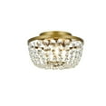 thumbnail image 1 of Cora 10 inch flush mount in brass, 1 of 7