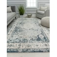 thumbnail image 1 of Cora CL25A French Toile Transitional Vintage Navy Area Rug, 2'6" x 4', 1 of 10