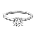 thumbnail image 1 of Cora Jewellery 1 CT Round Moissaanite Solitaire Engagment Ring for Women, 18K White Gold, 5.5 US, Pack of 1, 1 of 5