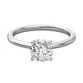 thumbnail image 1 of Cora Jewellery 1 CT Round Moissaanite Solitaire Engagment Ring for Women, 925 Sterling Silver, 7 US, Pack of 1, 1 of 5