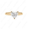 thumbnail image 1 of Cora Jewellery 2CT Hidden Halo Heart Moissanite Engagement Ring For Women, 10K Rose Gold, 1 of 5