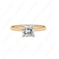 thumbnail image 1 of Cora Jewellery 2CT Hidden Halo Princess Moissanite Engagement Ring For Women, 18K Rose Gold, 1 of 5