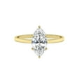 thumbnail image 1 of Cora Jewellery 2CT Marquise Moissanite Ring, Solitaire Engagement Ring for Women, 10K Yellow Gold, 6.5 US, 1 of 6