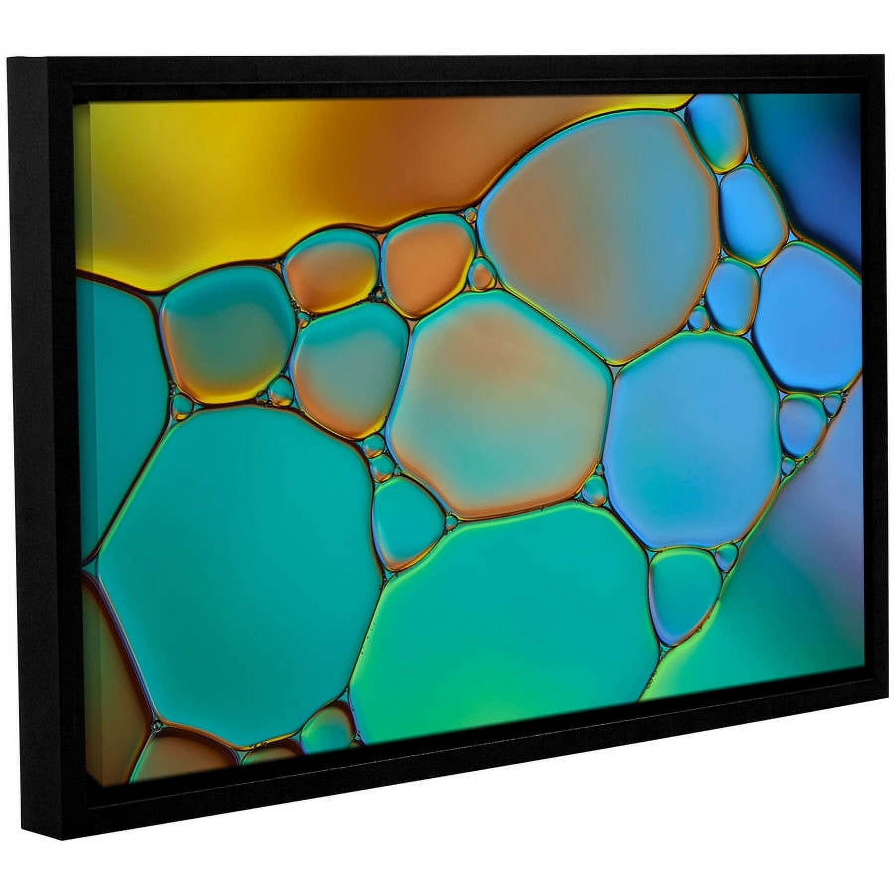 Cora Niele "Connected II" Floater-Framed Gallery-Wrapped Canvas