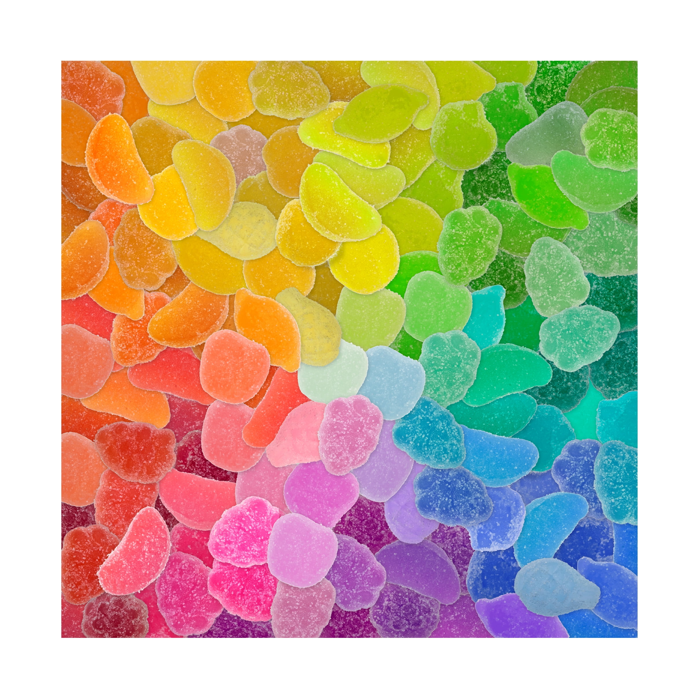 Cora Niele 'Rainbow Candy Pile' Canvas Art