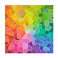 thumbnail image 1 of Cora Niele 'Rainbow Candy Pile' Canvas Art, 1 of 3