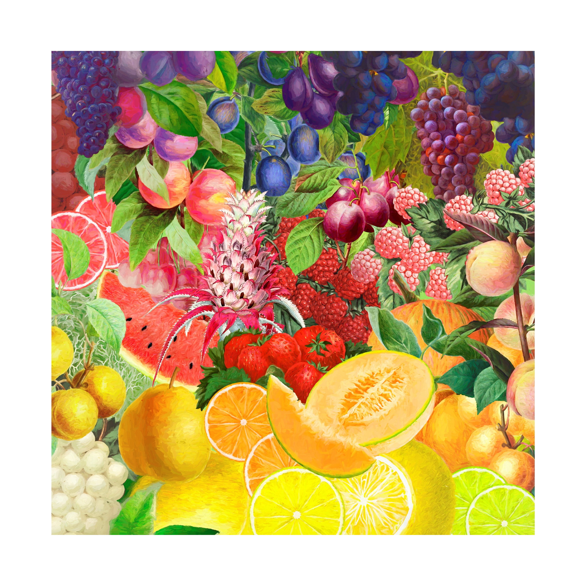 Cora Niele 'Rainbow Fruits' Canvas Art