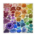 thumbnail image 1 of Cora Niele 'Rainbow of Crystals' Canvas Art, 1 of 3