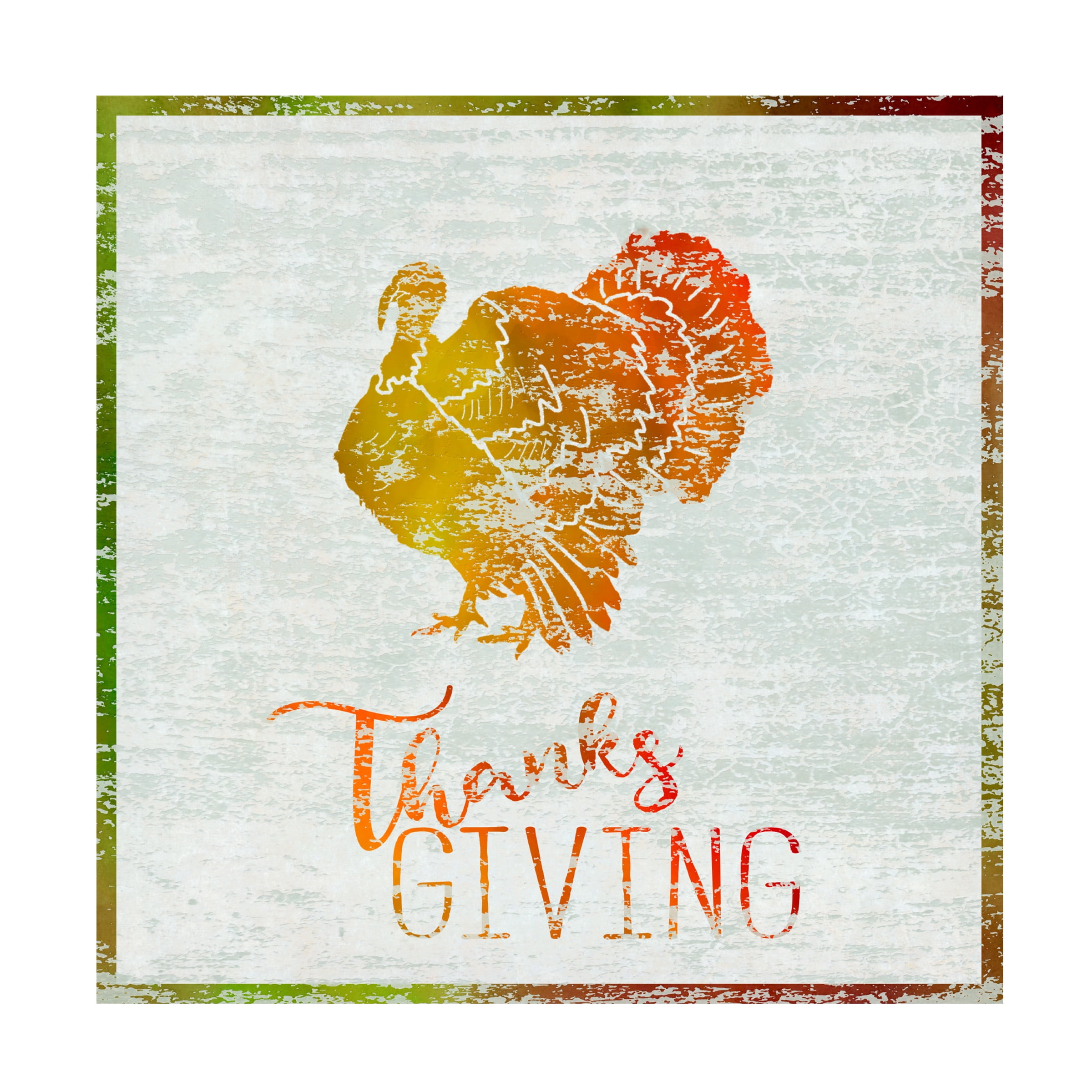 Cora Niele 'Thanksgiving Turkey' Canvas Art