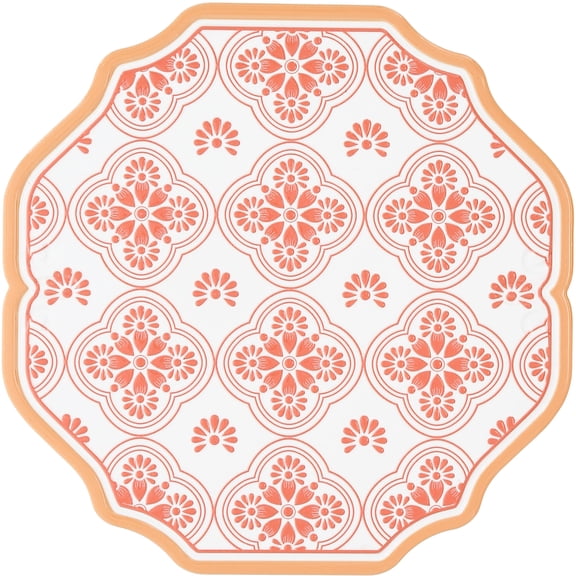 Pavilion Gift Company - Coral - 8.25" Ceramic Trivet
