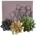 thumbnail image 1 of ‘Coral’ Artificial Plant — Beautiful, Decorative Ceramic Flower — Unique Tablescape Piece — Dusk | Box Gift Set of 3 (Flowers), 1 of 2