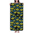 Coral Bath Towels peace sign flag Quick Drying Bath Sheets, Soft Shower