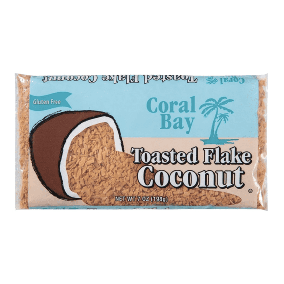 Coral Bay Toasted Coconut Flakes, 7oz