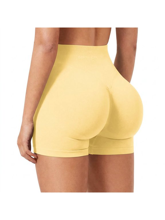 Seamless Sports Shorts High Waistband Butt Lifting SohoChic