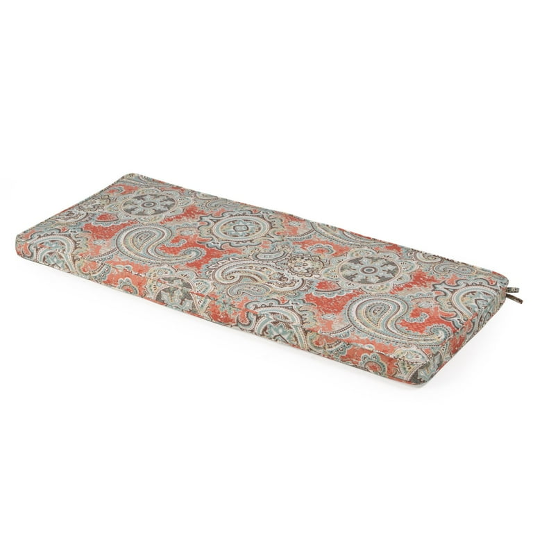 Coral Coast Haven 45 in. Outdoor Corded Bench Cushion Walmart