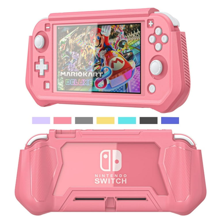 Coral Compatible with Nintendo Switch Lite Case with Anti-Scratch 