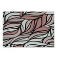 thumbnail image 1 of Coral Cutting Board, Digital Curving Mix Twisted Forms with Tangled Lines Knotty Color Illustration Image Print, Decorative Tempered Glass Cutting and Serving Board, Small Size, Coral, by Ambesonne, 1 of 1