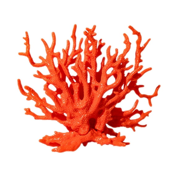 Coral Decoration for Fish Tank, Realistic Ornament for Aquarium Landscape