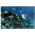 thumbnail image 1 of Coral Fish Underwater Ceramic Tile Mural Kitchen Backsplash Bathroom Shower, 403, 1 of 3