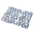 thumbnail image 1 of Coral Fleece Pet Bed Mat - Soft Warm Double-Sided for Cats Dogs, Autumn Winter Use, 1 of 9