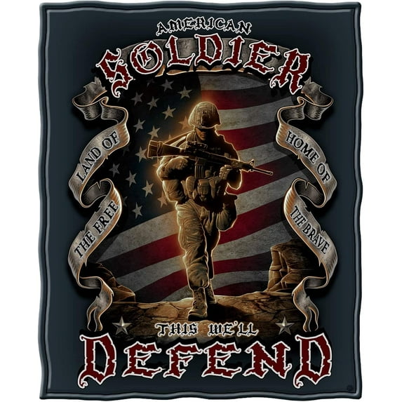 Coral Fleece Plush Throw Blanket 50 x 60| Volunteer Fire Fighter Throw Blanket FF2085-TB (Navy)