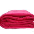 thumbnail image 1 of Coral Fleece Throw Blanket Soft Elegant Cover King Pink, 1 of 1