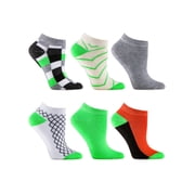 Coral Flush Ankle Socks 6 Pack