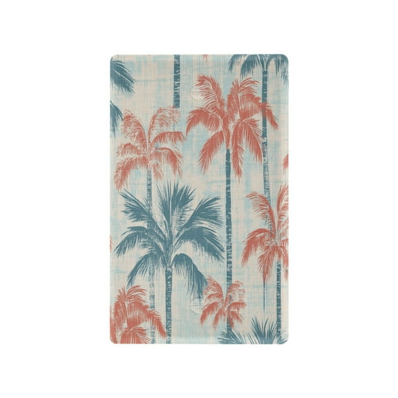 Coral Palm Trees Light Switch Cover Switch Plate Outlet Cover Plug Cover for Electrical Outlet