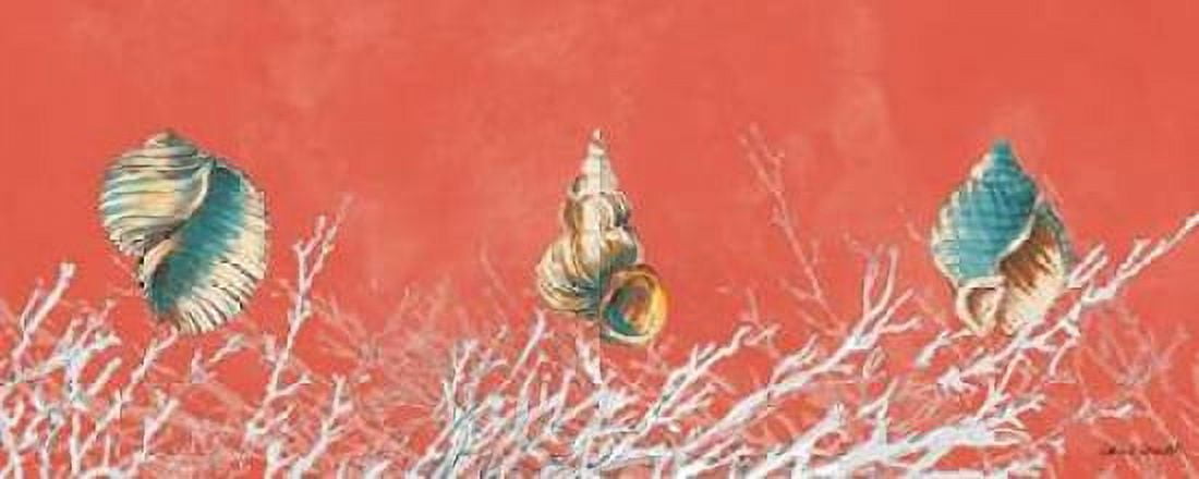 Coral Panel I Canvas Art - Lanie Loreth (24 x 48)
