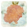 thumbnail image 1 of Coral Pink Foam Coasters - Set Of 4, 3.5 x 3.5 In., 1 of 1