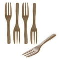 thumbnail image 1 of Coral Plastic Cake Fork with Knife Edge - 4" x 3/4" - 500 count box, 1 of 11