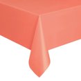 thumbnail image 1 of Coral Plastic Table Cover - Rectangle, 1 of 2