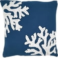 thumbnail image 1 of Coral Poly Filled Pillow, 1 of 4