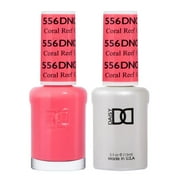 Coral Reef #556 & Matching Polish Set - DND Gel & Lacquer