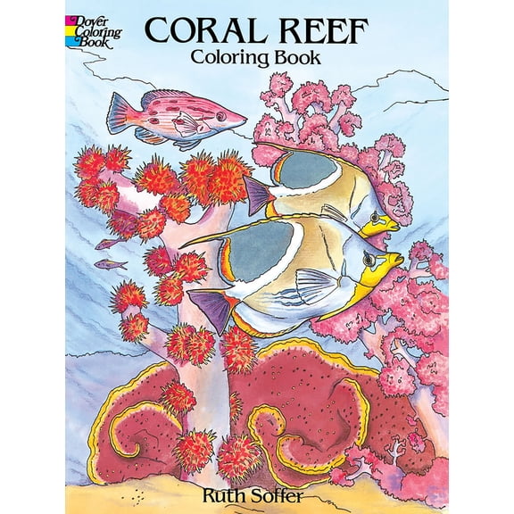 Pre-Owned Coral Reef Coloring Book (Paperback) 0486285421 9780486285429